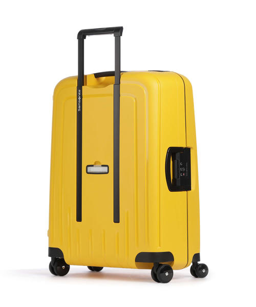 Чемодан Samsonite S'Cure (4 колеса), цвет цитрусовый, 69 см