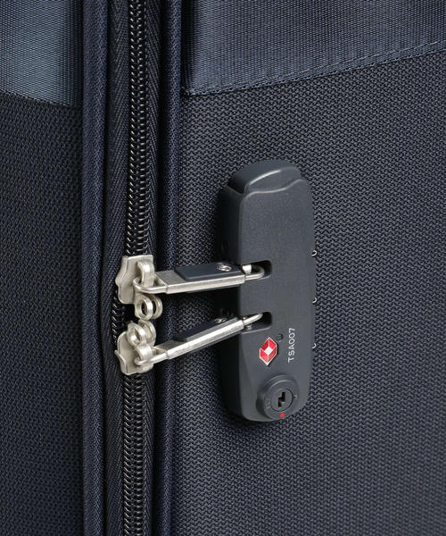 Чемодан Samsonite Citybeat (4 колеса), темно-синяя, 55 см